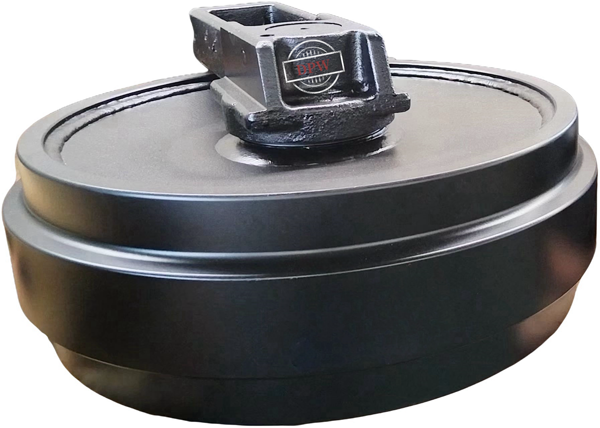 Caterpillar Excavator Track Roller Chain Idler Parts 
