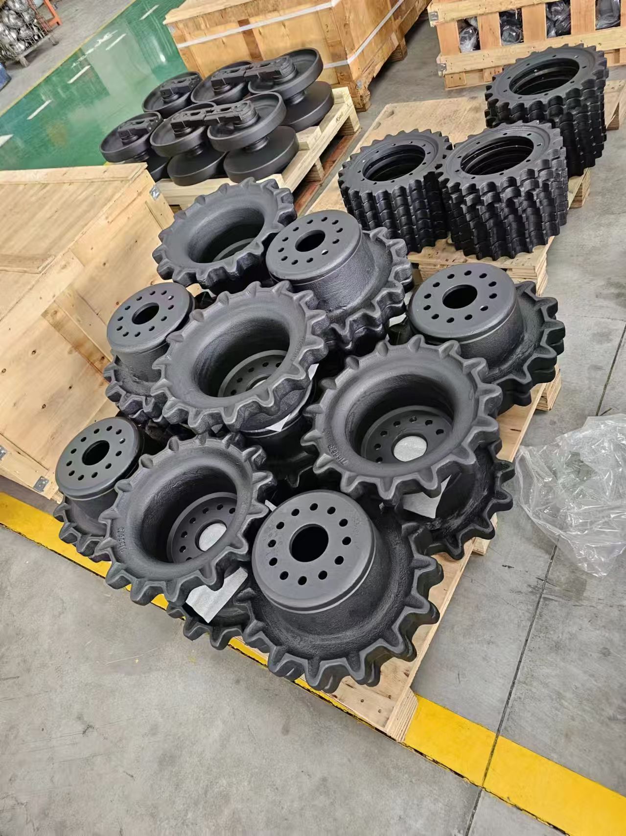 Excavator Drive Sprockets Spare Parts 