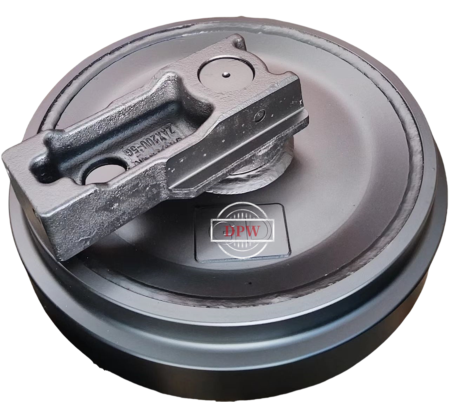 Hitachi Excavator Front Idler Roller Assembly 