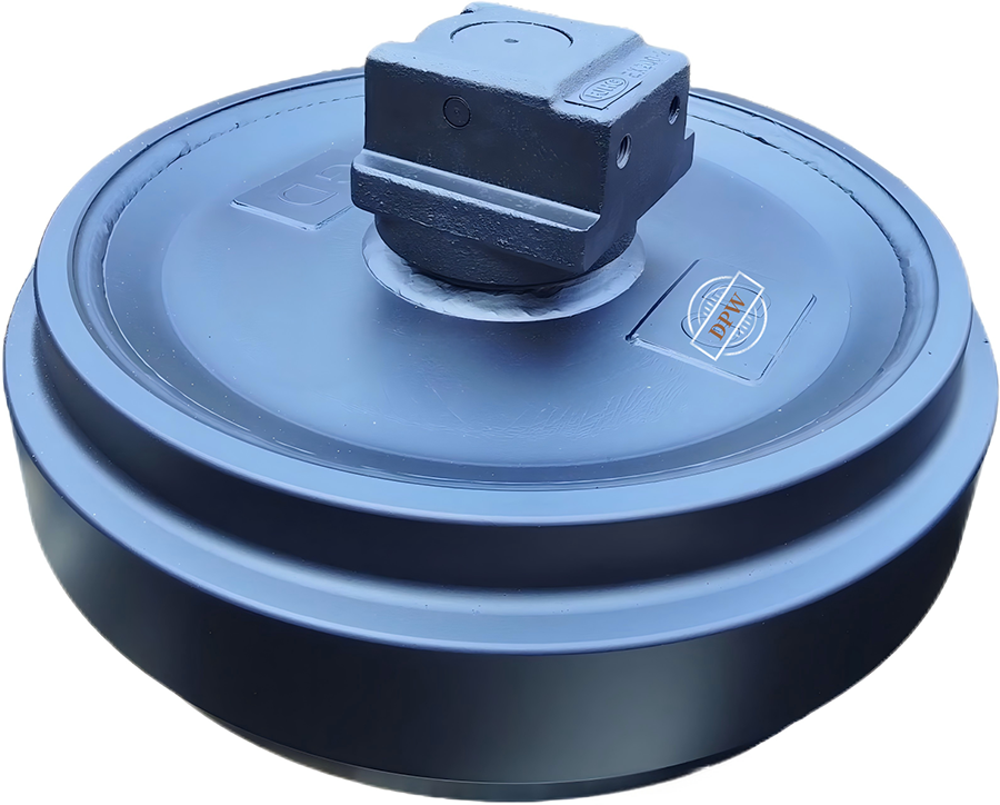 Hitachi Excavator Front Idler Roller Assembly 