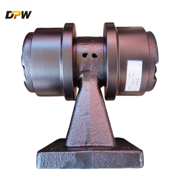 (KM2160;195-30-00580)KOMATSU PC800/PC750 carrier roller assembly supply by DPW-parts machinery/oem quality rollers source factory/excavator spare parts manufactures