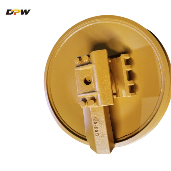 Komatsu bulldozer D65-8(144-30-00036,KM834) IDLER GP./dozers idler factory/China doers parts manufacture,DPW-parts supply forging and weilding roller idler 