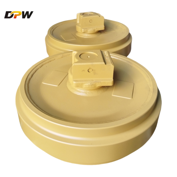 Daewoo  Excavator Front Idler assembly Parts/dh55-dh80-dh150-dh220-dh360-dh420-dh500 undercarriage part manufacture 