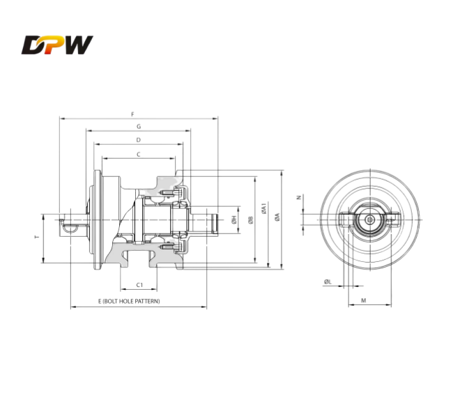 D60-track roller dr