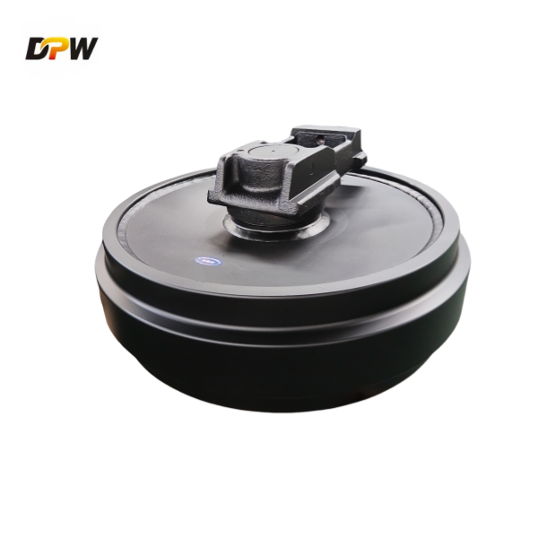 KOBELCO excavator SK460 (LS52D00002F1,72219137) front idler GP/excavator idlers factory/forging idler manufacture/OEM quality spare parts/heavy duty excavator undercarriage supply