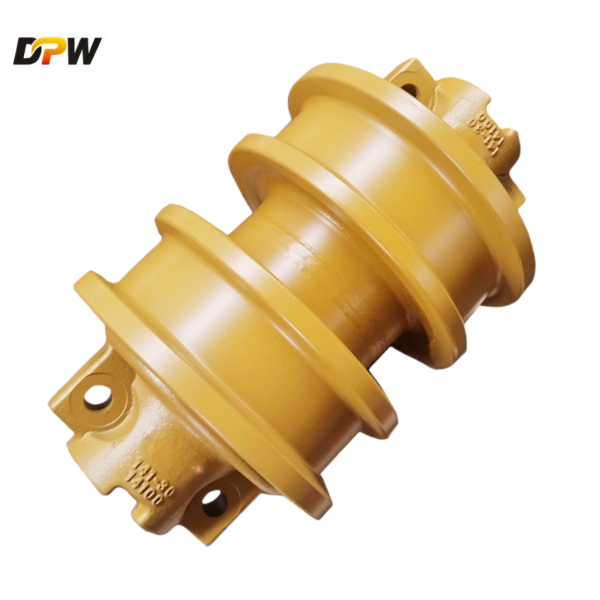 KOMATSU dozer D65/DF track roller (KM869;1413014100;141-30-00588)bulldozer undercarriage part manufacture china/dozers spare part factory direct by DPW PARTS