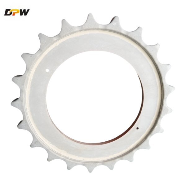 Excavator crawler undercarriage part manufacture-China drive sprocket factory,specialize customize sprocket gear for steel undercarriage.