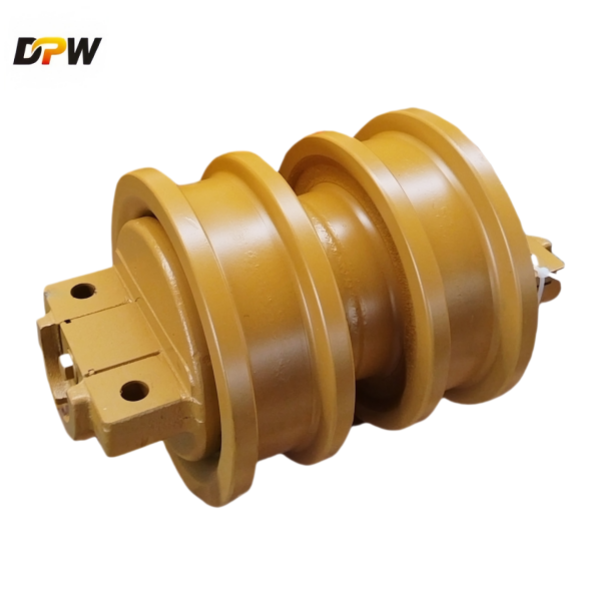 KOMATSU dozer D65/DF track roller (KM869;1413014100;141-30-00588)bulldozer undercarriage part manufacture china/dozers spare part factory direct by DPW PARTS 