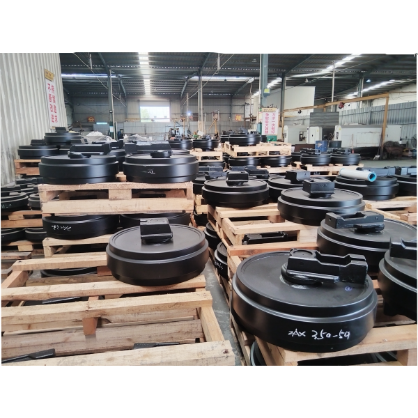 KOBELCO excavator(LB52D00002F1;LB52D00002F3;P1627401Y00)SK270-track front idler GP/forging idler factory direct/spare part idler manufacture/china idler rollers factory/undercarriage part factory china 