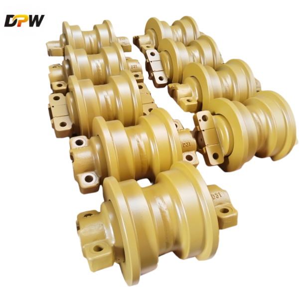 KOMATSU DOZER D30/31 track roller ass'y/PART NUMBER:(KM388;111-30-00130;111-30-00270)DPW parts offer high quality undercarriage part-Quanzhou China dozer parts factory. 