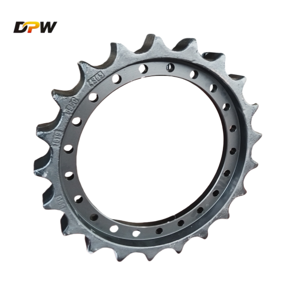 Caterpillar excavator(141-9655;CR6529)-E365/DM6380 ROTARY DRILL sprocket  wheel/final drive sprocket made by DPW parts/sprocket china factory/heavy duty excavator undercarriage part manufacture-DPW PARTS.