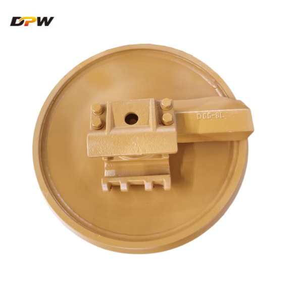 Komatsu bulldozer D65-8(144-30-00036,KM834) IDLER GP./dozers idler factory/China doers parts manufacture,DPW-parts supply forging and weilding roller idler 