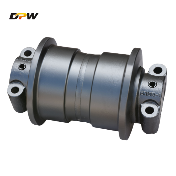 Hitachi excavator(P/N:4666752) EX1200-6 track roller part/OEM manufacture quality/track chain rollers factory direct/DPW machinery supply/china roller factory 