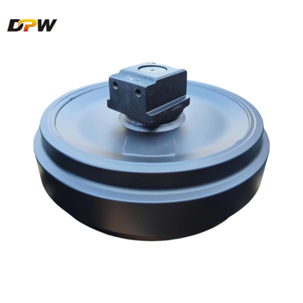 Daewoo  Excavator Front Idler assembly Parts/dh55-dh80-dh150-dh220-dh360-dh420-dh500 undercarriage part manufacture