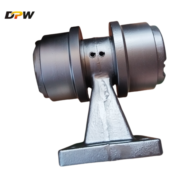 (KM2160;195-30-00580)KOMATSU PC800/PC750 carrier roller assembly supply by DPW-parts machinery/oem quality rollers source factory/excavator spare parts manufactures 