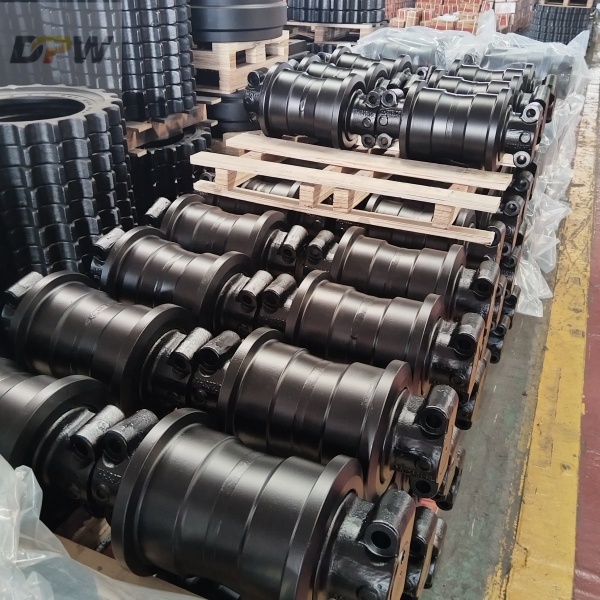 HITACHI EX400/ZX450/JD450 track roller ass'y(9072631;9129347; 9725450)Heavy-Duty OEM Replacement/excavator track roller source factory china 