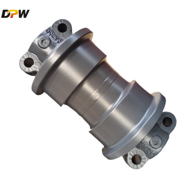 KOBELCO SK350 Track Bottom Roller Assembly(LC64D00005F1)/OEM quality good price-excavator track roller manufacture-China Steel track chassis factory supply 