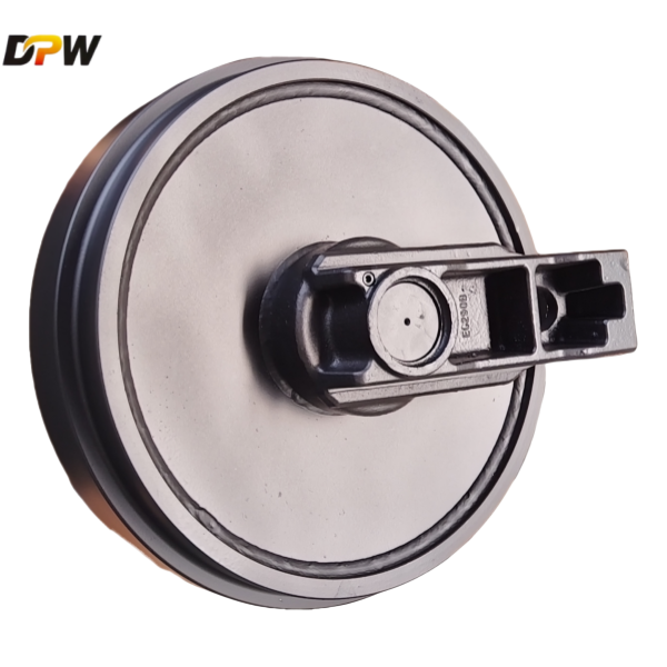 VOLVO EC290 forging  front idler wheel assembly(14520281;P9329400M00)/DPW PARTS supply high quality spare part for heavy duty crawler excavator undercarriages 