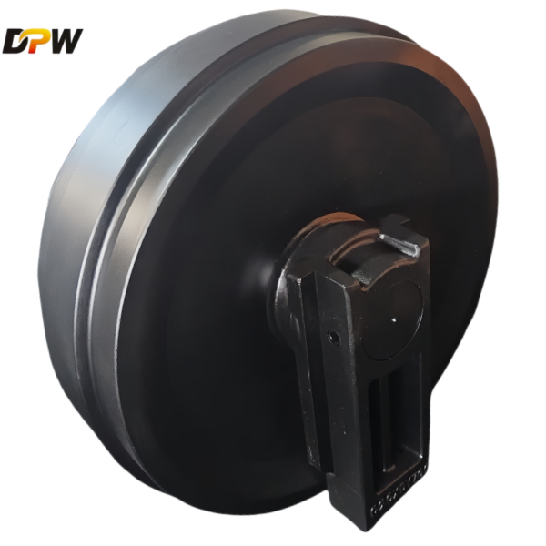 XEMG-XDY700 idler ass'y/Heavy duty excavator undercarriage part/Front idler factory China/DPW offer high quality idler rollers. 