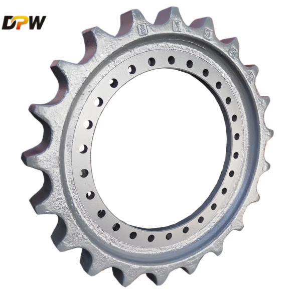 KOBELCO SK350 Drive Sprocket Assembly/DPW manufacture high quality sprocket for heavy-duty excavator undercarriage parts.