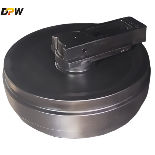 XEMG-XDY700 idler ass'y/Heavy duty excavator undercarriage part/Front idler factory China/DPW offer high quality idler rollers. 
