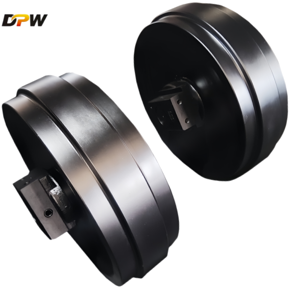 HAITCHI-EX800 front idler assembly/heavy duty excavator sapre part manufacture offer high quality undercarriage part. 