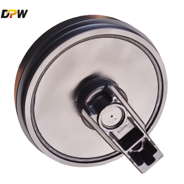 VOLVO EC290 forging  front idler wheel assembly(14520281;P9329400M00)/DPW PARTS supply high quality spare part for heavy duty crawler excavator undercarriages 