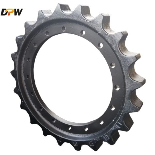 VOLVO-EC290 Track Drive Sprocket rim/profesional factory customized steel chassic undercarriage part-DPW supply OEM quality spare part. 