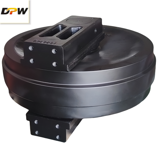 PC2000-8 Tension wheel assembly Komatsu excavator-heavy-duty construction machinery equipment parts manufacture-DPW Machinery parts 