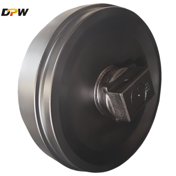 HAITCHI-EX800 front idler assembly/heavy duty excavator sapre part manufacture offer high quality undercarriage part.