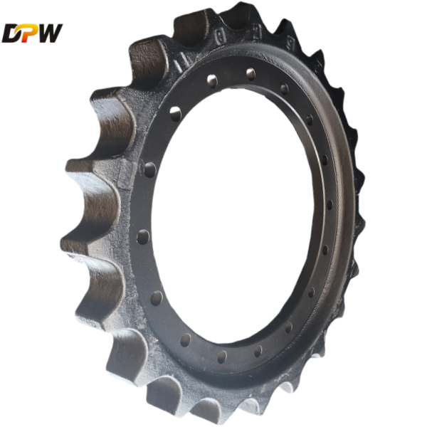 VOLVO-EC290 Track Drive Sprocket rim/profesional factory customized steel chassic undercarriage part-DPW supply OEM quality spare part. 