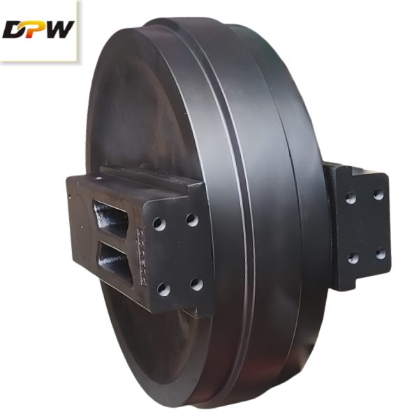 PC2000-8 Tension wheel assembly Komatsu excavator-heavy-duty construction machinery equipment parts manufacture-DPW Machinery parts
