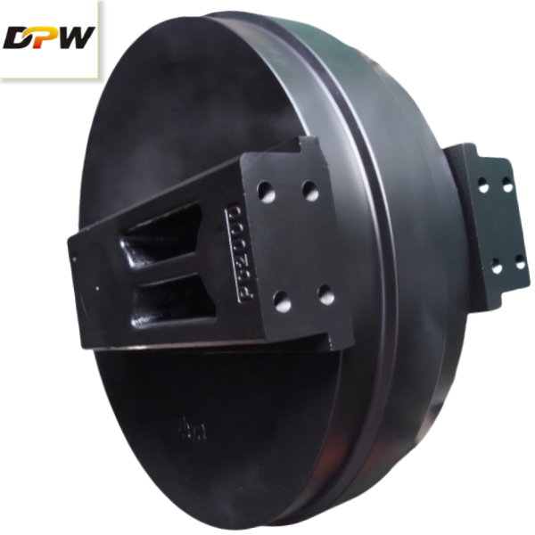 PC2000-8 Tension wheel assembly Komatsu excavator-heavy-duty construction machinery equipment parts manufacture-DPW Machinery parts 