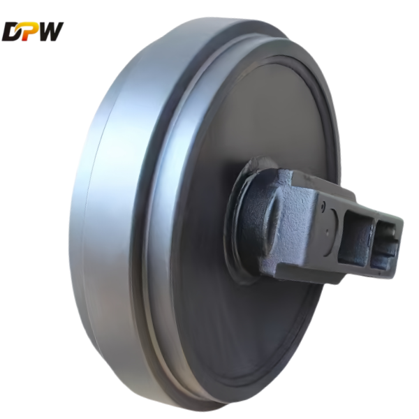 VOLVO EC290 forging  front idler wheel assembly(14520281;P9329400M00)/DPW PARTS supply high quality spare part for heavy duty crawler excavator undercarriages