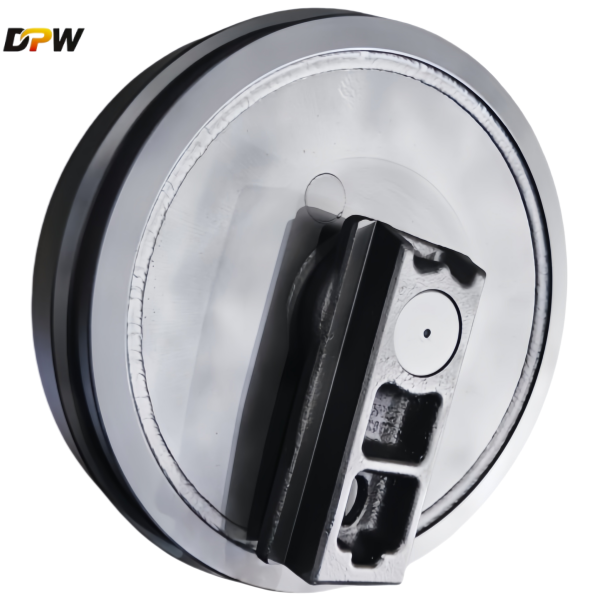 Hitachi ZX850LC-3/4658418/Forged Front Idler Wheel Assembly/hot forging of alloy steel/Heavy-duty excavator undercarriage parts manufacture in quanzhou China. 