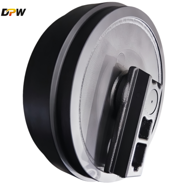 Hitachi ZX850LC-3/4658418/Forged Front Idler Wheel Assembly/hot forging of alloy steel/Heavy-duty excavator undercarriage parts manufacture in quanzhou China. 