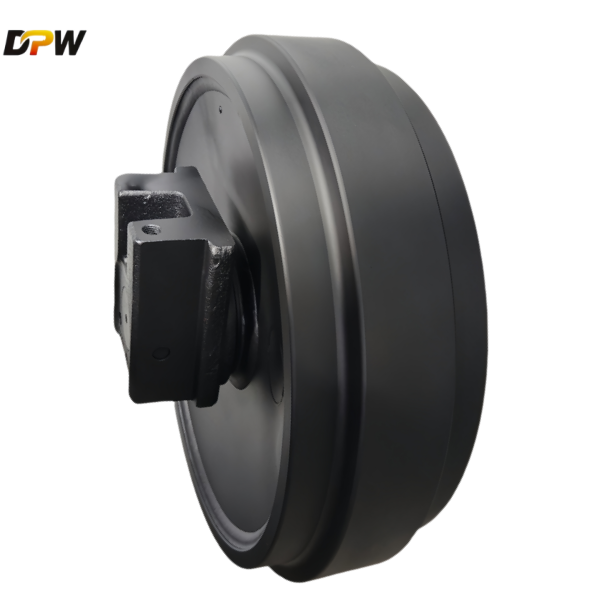 Case CX240 Forged Front Idler Assembly factory/manufacture/supplier in China-offered Durable Chassis Parts with Reliable Performance  