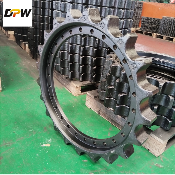 (KM2384)Komatsu PC400-6 Segment Group Drive Sprocket Assembly/Heavy Duty Final Drive Component/China Steel crawler undercarriage manufacture 