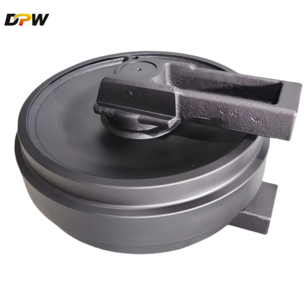 CAT325/329 forged front idler assembly-China forged idler manufacture in Quanzhou ,China. 