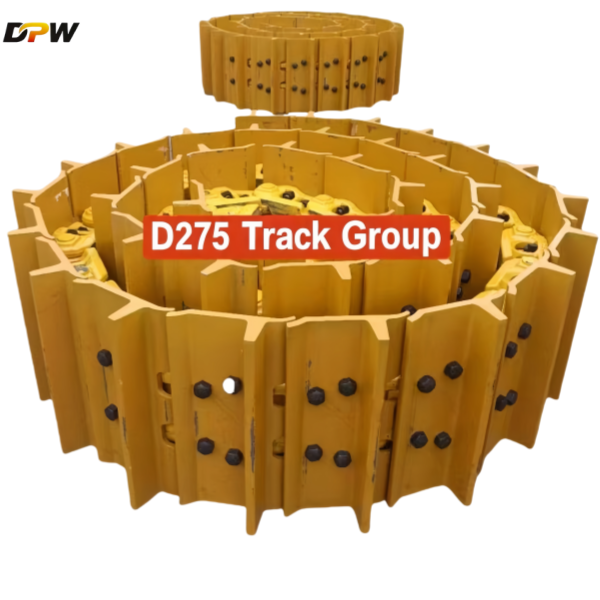 D275 Dozer Track Group/17M-32-07460/Komatsu Undercarriage Parts manufacture-DPW machinery parts. 