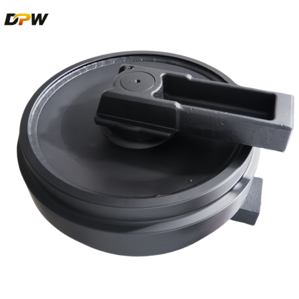 CAT325/329 forged front idler assembly-China forged idler manufacture in Quanzhou ,China. 