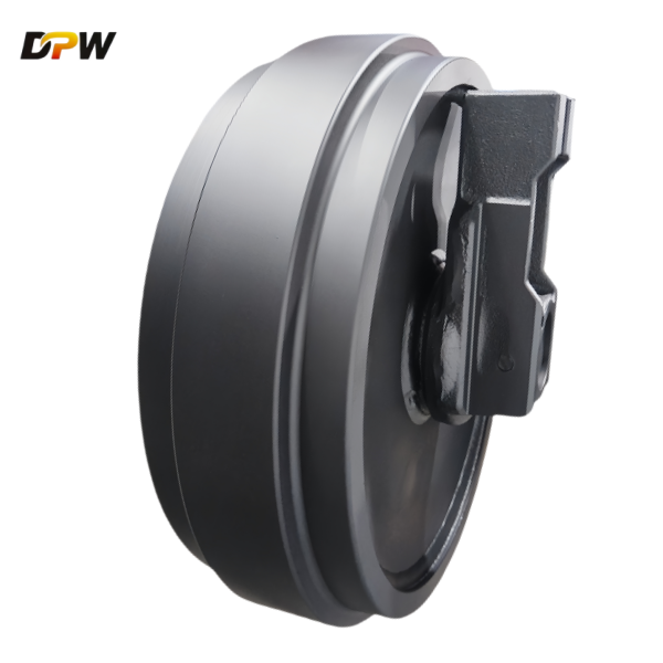 DPW Parts forging front idler assembly for Hitachi ZX-350-5A Guide Wheel-Minging Machinery spare parts 