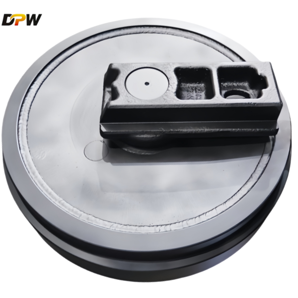 Hitachi ZX850LC-3/4658418/Forged Front Idler Wheel Assembly/hot forging of alloy steel/Heavy-duty excavator undercarriage parts manufacture in quanzhou China. 