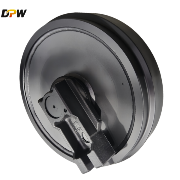 DPW Parts forging front idler assembly for Hitachi ZX-350-5A Guide Wheel-Minging Machinery spare parts 
