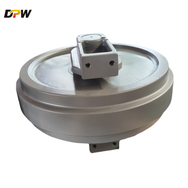 Komatsu PC200-5 Front Idler Wheel Group/ excavator undercarriages manufacture from china-offer high quality guide wheels. 