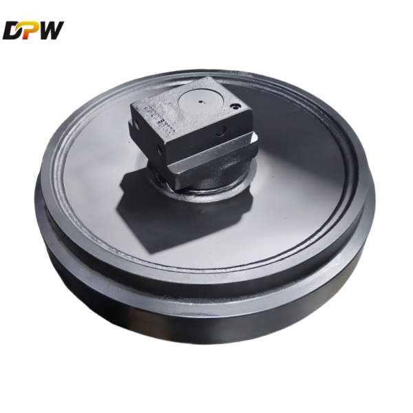 Hitachi-9068144-EX100 Forged Front Idler Wheel Group-Heavy-Duty Undercarriage Component 
