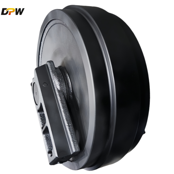Hitachi ZX850LC-3/4658418/Forged Front Idler Wheel Assembly/hot forging of alloy steel/Heavy-duty excavator undercarriage parts manufacture in quanzhou China. 