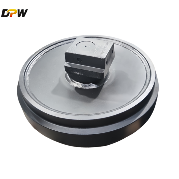 Hitachi-9068144-EX100 Forged Front Idler Wheel Group-Heavy-Duty Undercarriage Component 