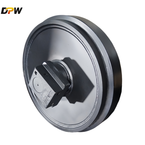 Hitachi-9068144-EX100 Forged Front Idler Wheel Group-Heavy-Duty Undercarriage Component 