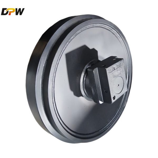 Hitachi-9068144-EX100 Forged Front Idler Wheel Group-Heavy-Duty Undercarriage Component 